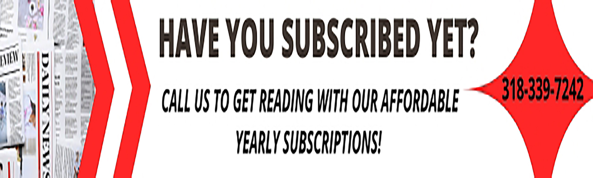 Subscribe Today!