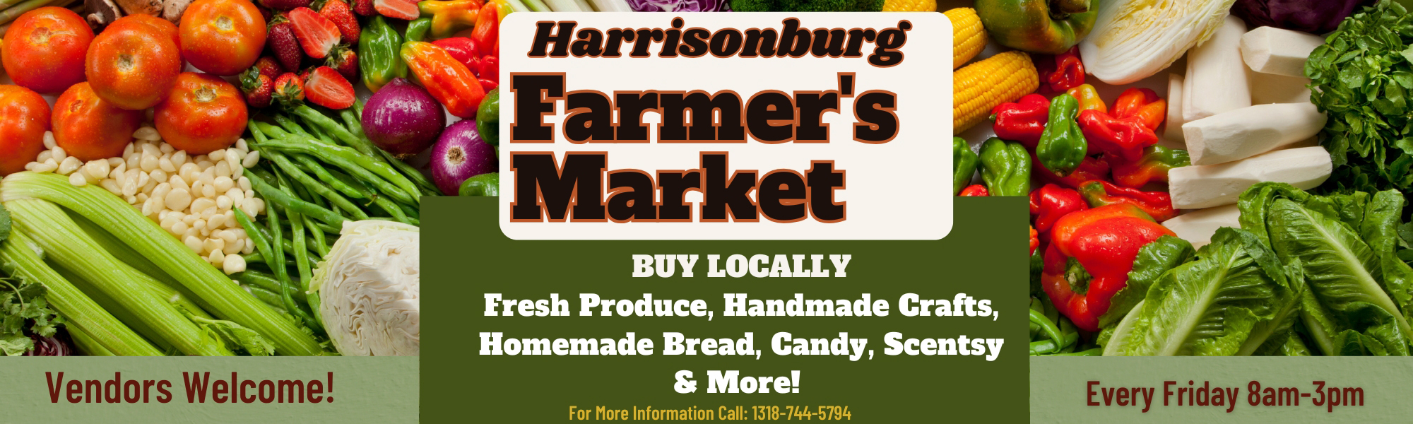 Harrisonburg Farmer's Market Banner