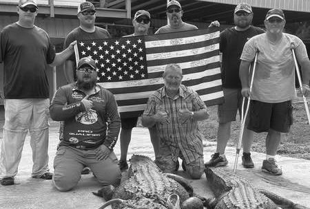 Hunts for Heroes gator team wraps up successful season in Catahoula