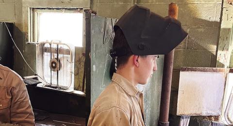 Catahoula Parish AG/FFA welding comptetion