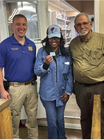 Savage wins Masonic Lodge raffle