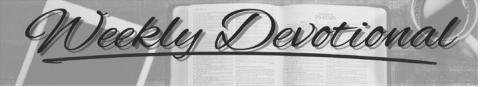 Weekly Devotion Right Thinking