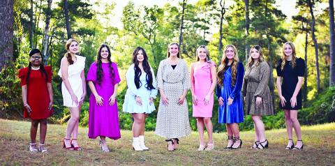 Harrisonburg High School 2023-24 homecoming court