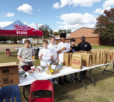 Jonesville JAG student’s community outreach