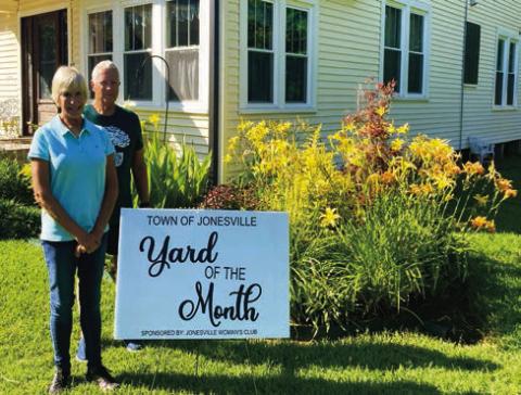 Jonesville Women’s Club yard of the month
