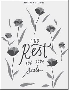 Time for a little rest