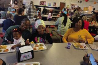 Jonesville Elementary celebrates with Thanksgiving luncheon