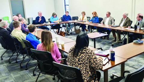 Louisiana Manufacturing Council discussing local options with legislative delegation.