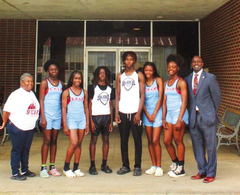 Block High School track team finishes season with state