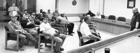 POLICE JURY sponsored ethics training class was a success. Those in attendance pictured above.