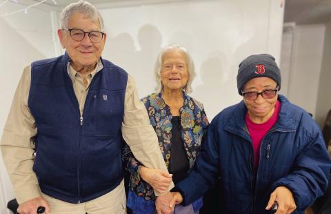 90’s club at Council on Aging luncheon