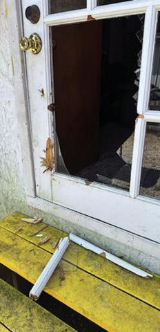 Missions America vandalized