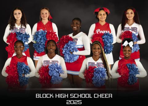 AS PICTURED ABOVE: Kegan Randall, Sophie Admas, Zabryia Anderson, Kaylee Branch, Harmony Wheeler, Keri Asia Davis, Zycurious Jefferson, Makyrah Williams, and Jada Fair.