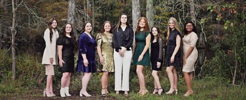 Presenting Harrisonburg High School 2024 Homecoming Court