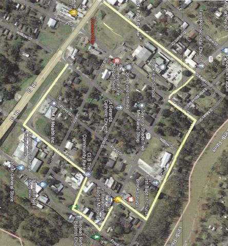 Downtown Jonesville mapping the Main Street Community Program