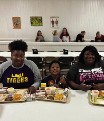 A great day for Grits with Grands at HHS