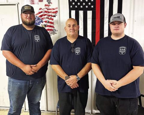 CPR PICTURED Sean Littleton, David Squyres and Logan Littleton