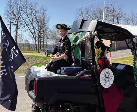 Central celebrates at Larto Mardi Gras parade