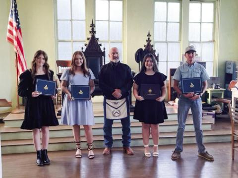 Honesty, Integrity, and Patriotism award ceremony