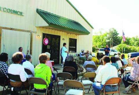 Music, listening to God’s Word, fellowship and refreshments was enjoyed by those that attended the Sicily Island Council on Aging’s spring revival last Friday.