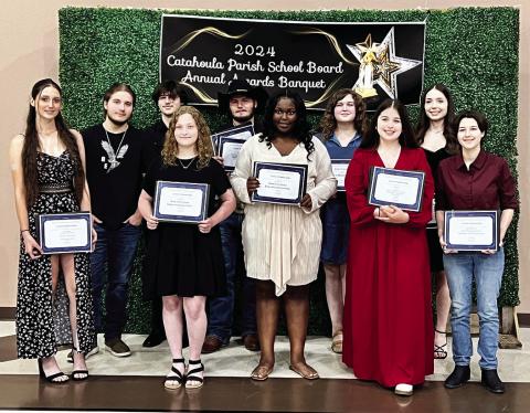 Catahoula Parish School District host awards banquet
