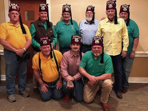 THE TRI-PARISH SHRINE CLUB pictured above represents Shriners in Catahoula, Concordia, and Tenas Parishes.