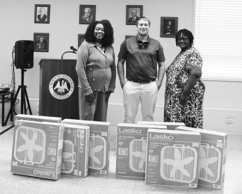 CLB helps community stay cool