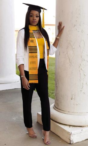 Councilwoman Catina Branch’s daughters walk the stage at Grambling University for a third time