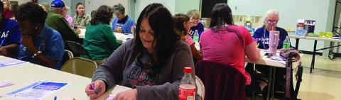Jonesville Main Street Bingo fun for all ages
