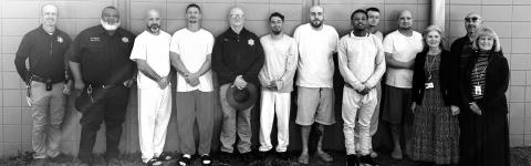 Seven inmates baptized at Catahoula Correctional Center in spirit-filled ceremony