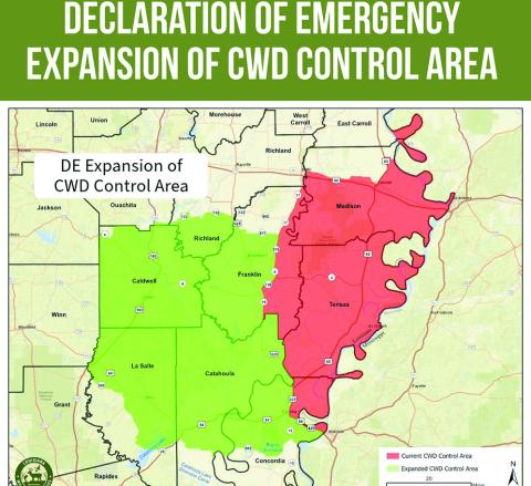 LWFC approves DE and NOI to expand CWD control area beginning May 1