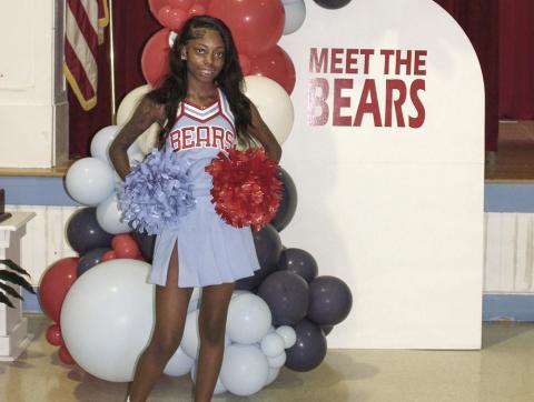Block High School Senior Cheerleaders
