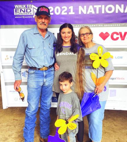 Callie-Ann McEntyre’s grandfather, herself, her grandmother, and her son.