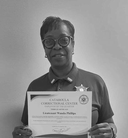 CCC honors Lieutenant Wanda Phillips