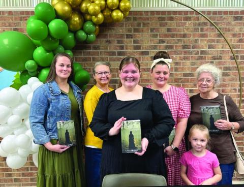 Book signing at the Jonesville Library with author Laina Melissa