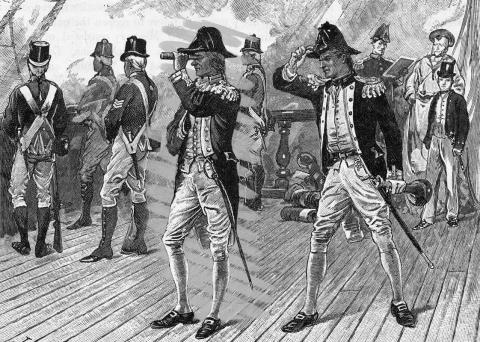 One of the most famous naval heroes in history suffered from seasickness