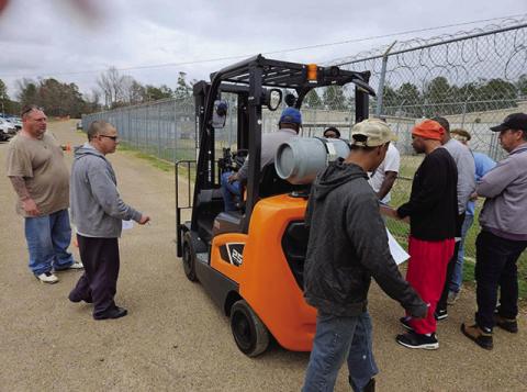 Central Louisiana Technical Community College helping with certification program at CCC